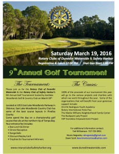 2016 Rotary Golf Flyer